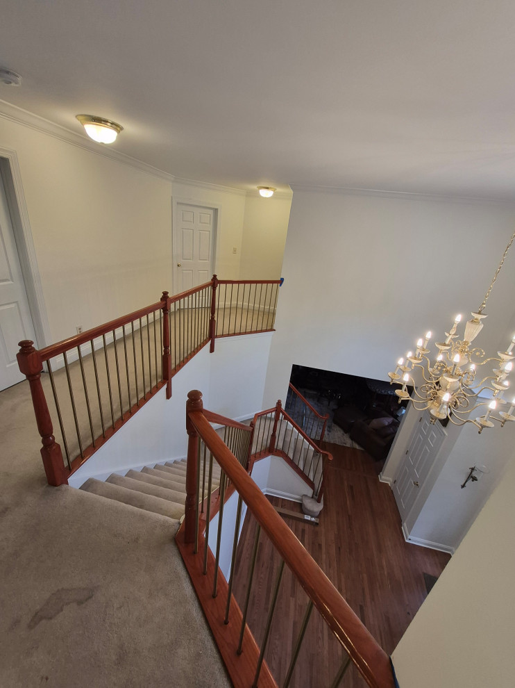 New Hope Kitchen Painting Railings Trim