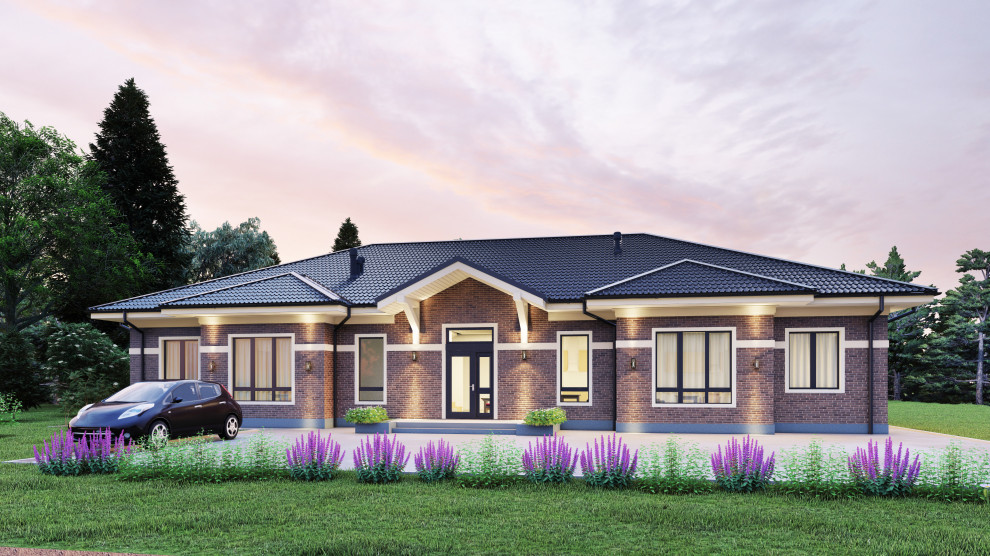 Варианты проекта гостевого дома в Подмосковье