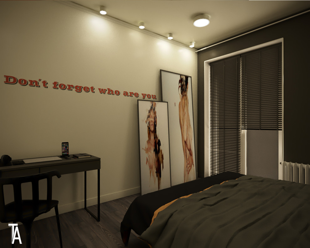 ИНТЕРЬЕР ОДНОКОМНАТНОЙ КВАРТИРЫ