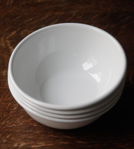 White Enamel Bowls