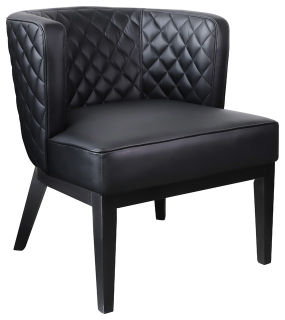 Boss Caressoft Chair In Black Finish B529QBK-BK