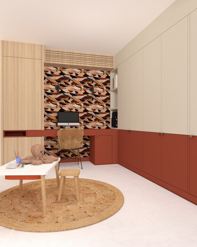 Aménagement complet d'un pavillon à Corbeil Modern Home Office Other by LADD by Nadège