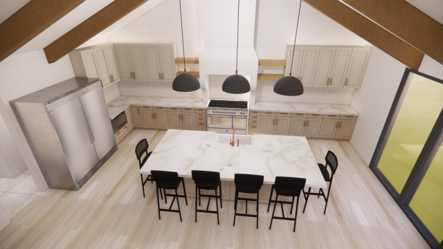 Bernal transitional-rendering