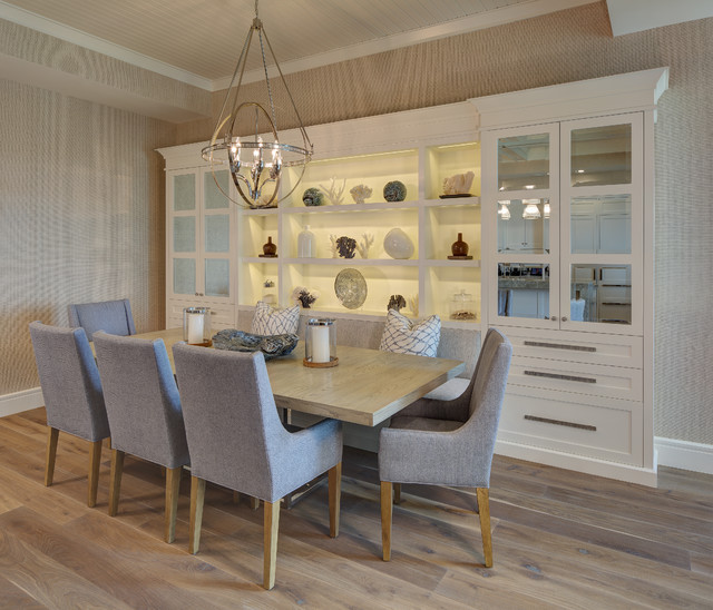 East Coast Penthouse Beach Style Dining Room Cleveland by W