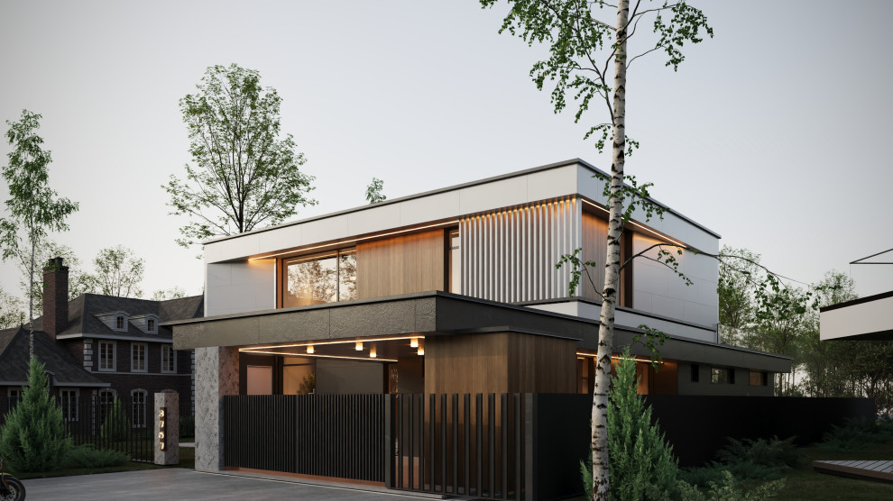 Проект коттеджа на берегу Москва-реки