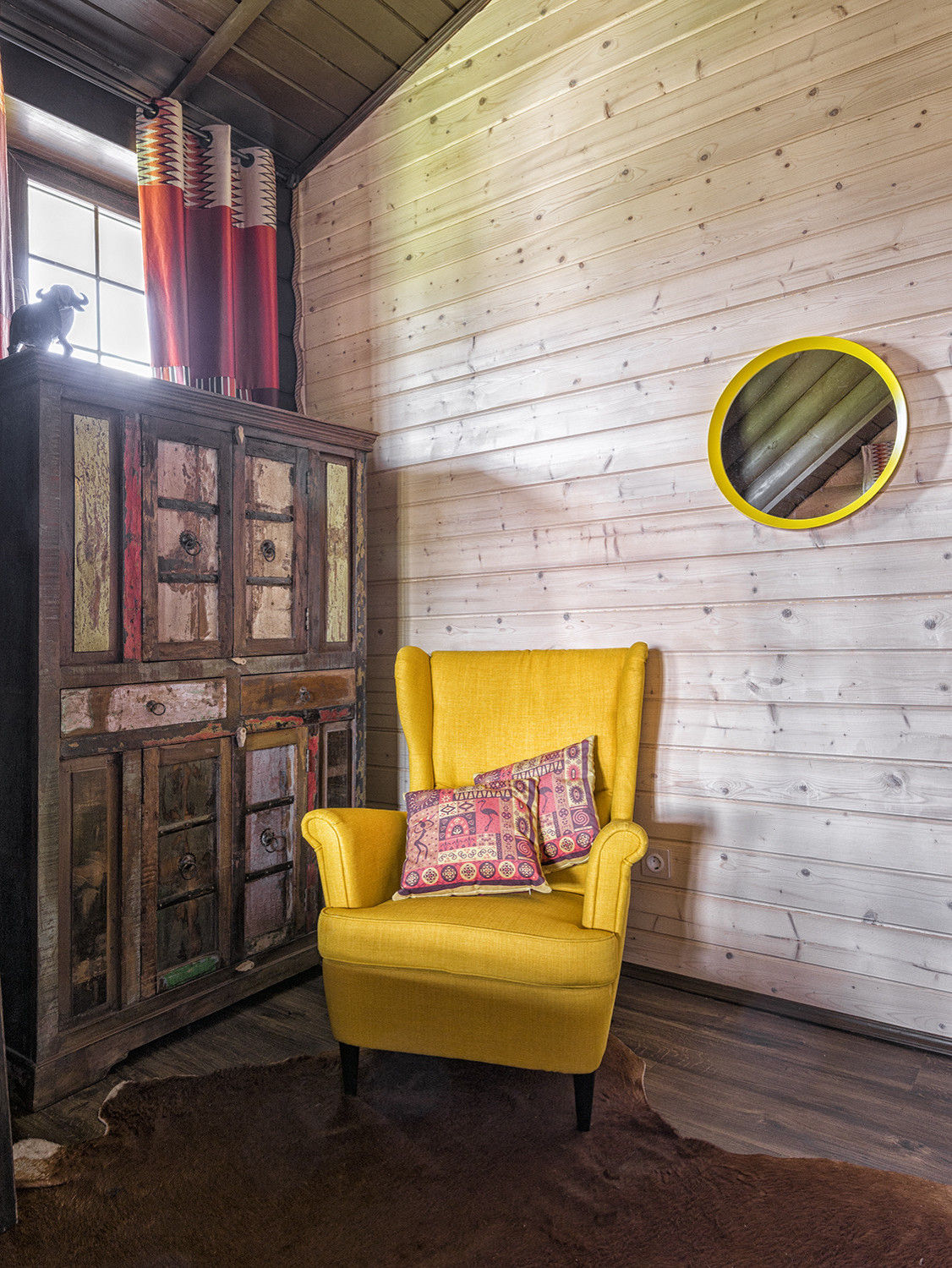 Загородный дом с экзотическим вкусом