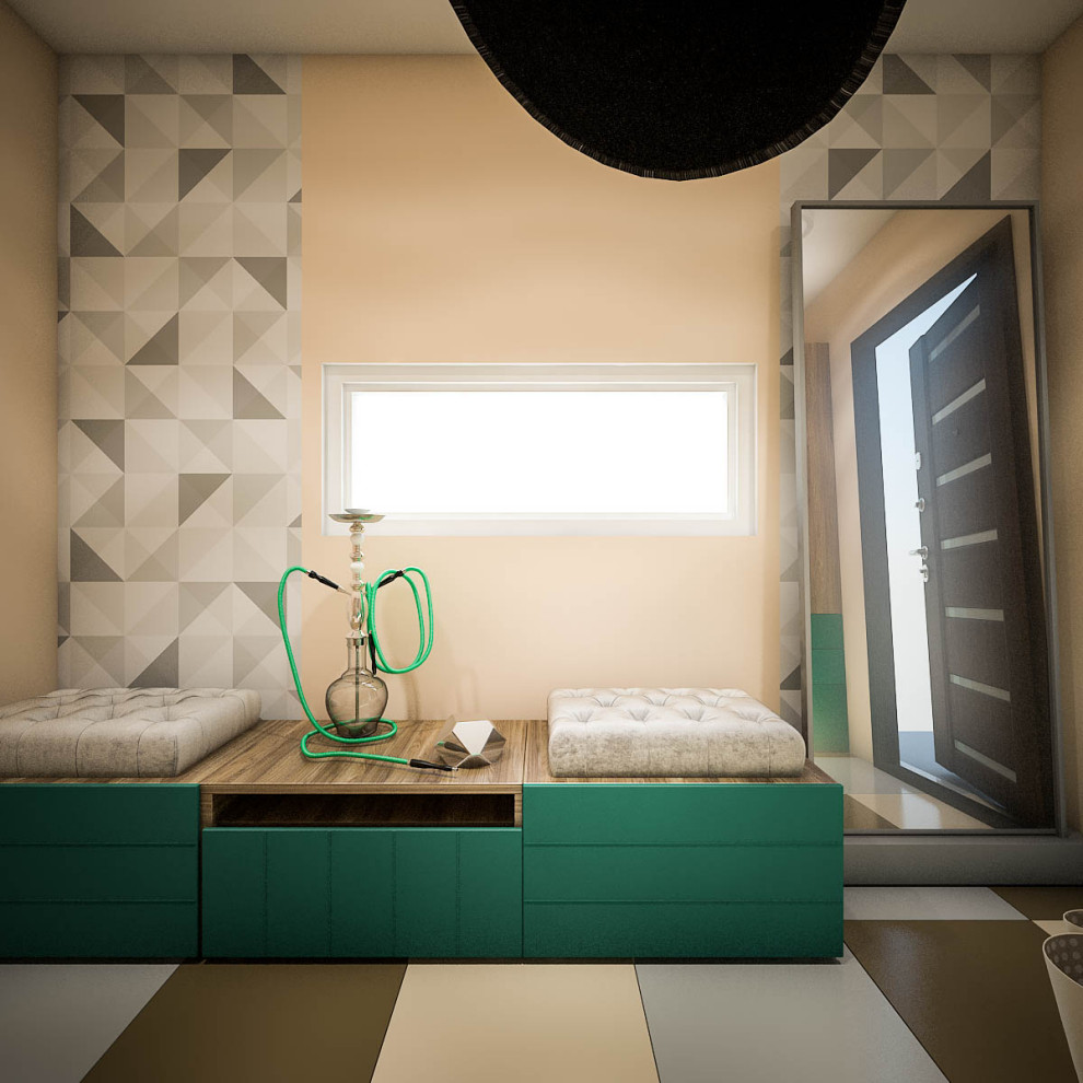 Кухня-столовая для молодой семьис одним ребенком