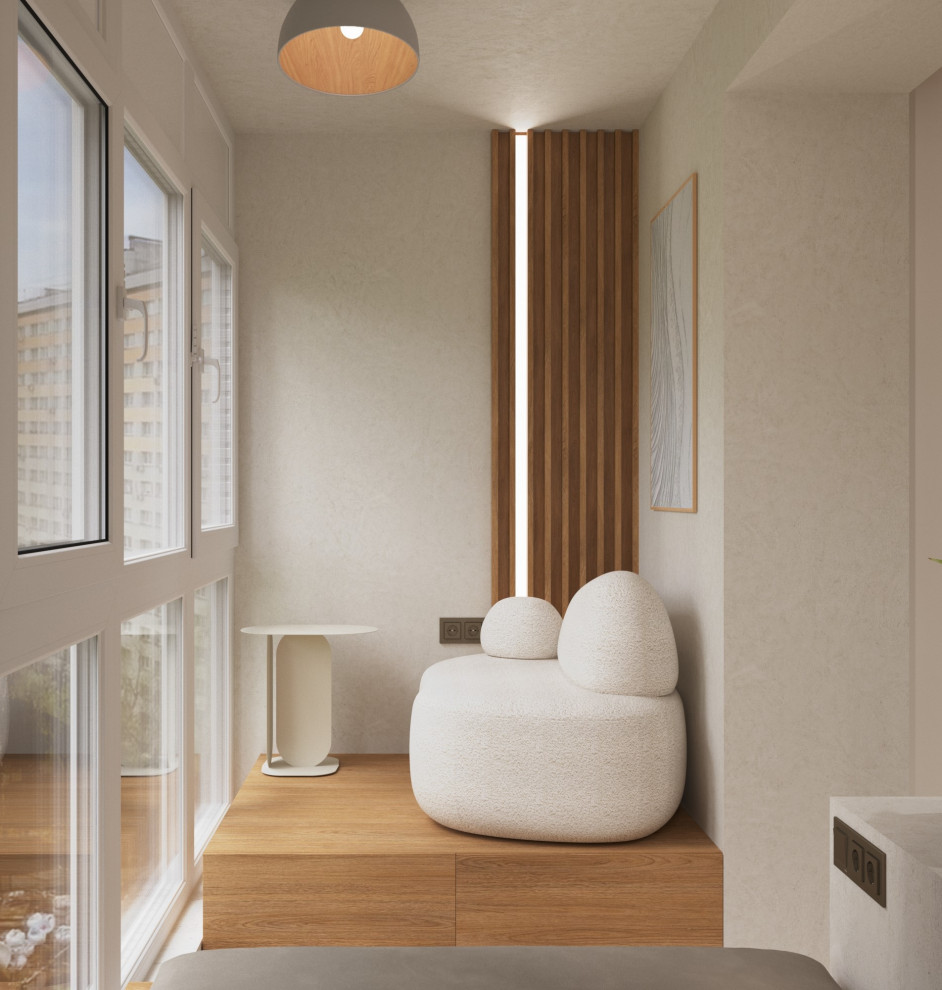 Проект квартиры в Москве, джапанди