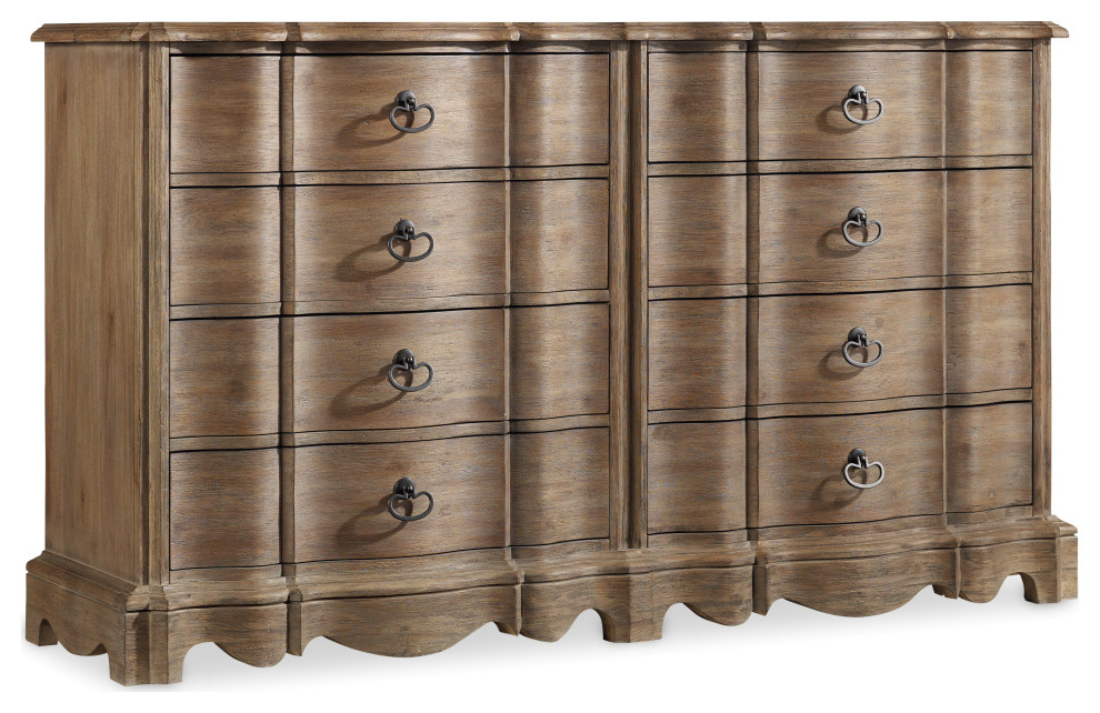 Corsica Eight Drawer Dresser