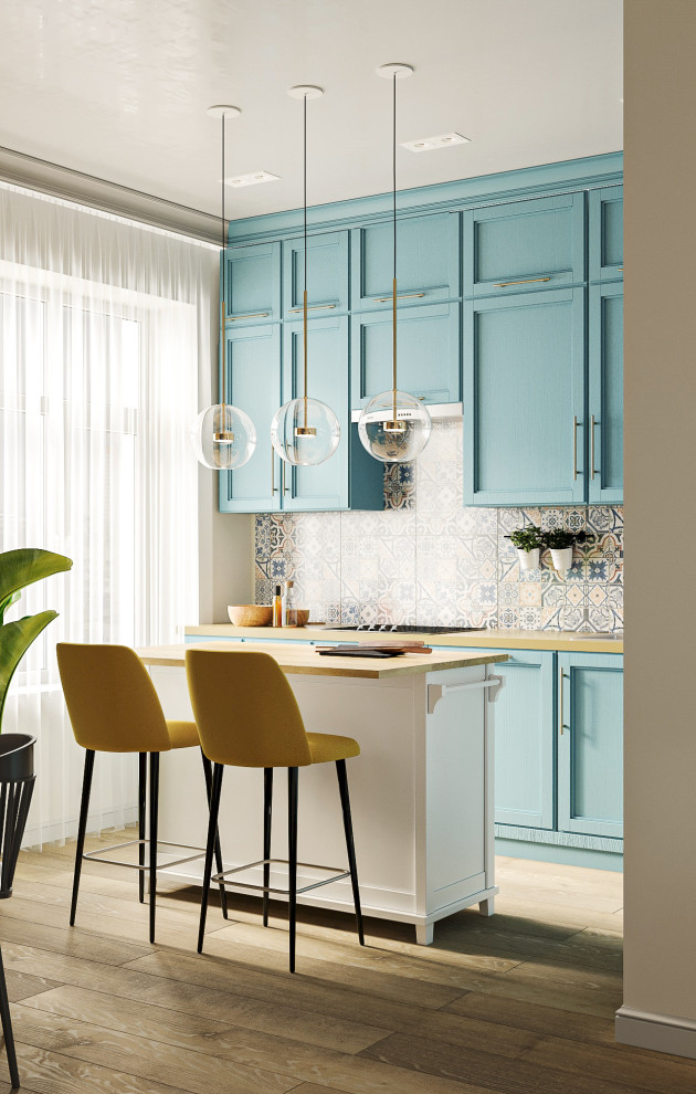 Кухня-гостиная в ЖК "Main House"