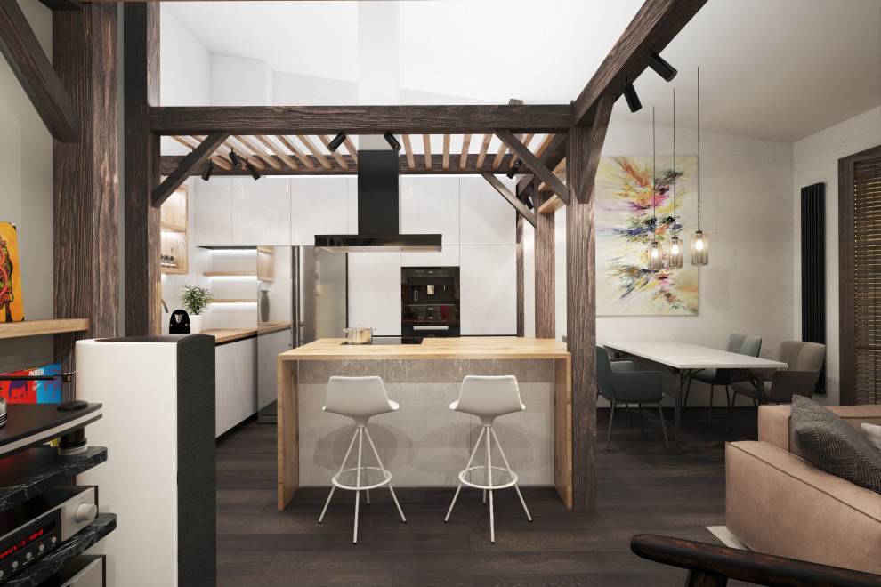 Квартира в г. Пушкин. Мансарда 74кв.м.