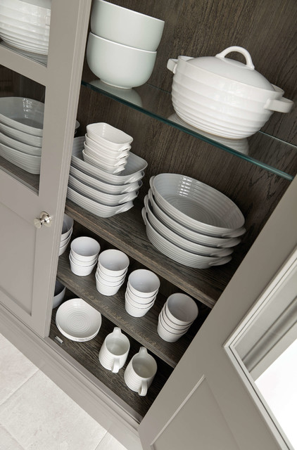 Grey Painted Kitchen trendy-koekken