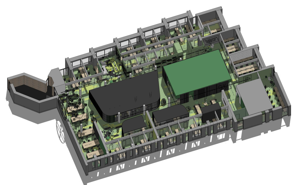 коворкинг в зелени