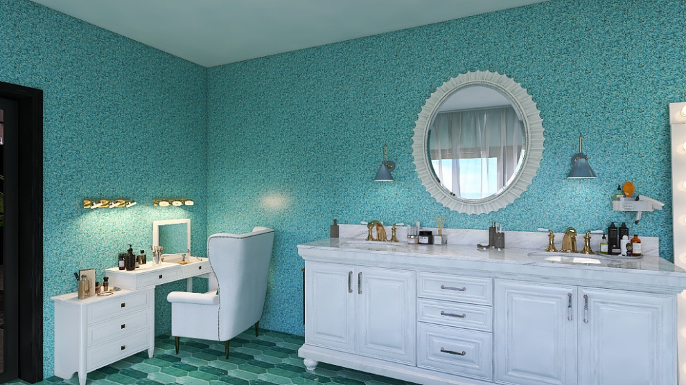 Двух этажный дом