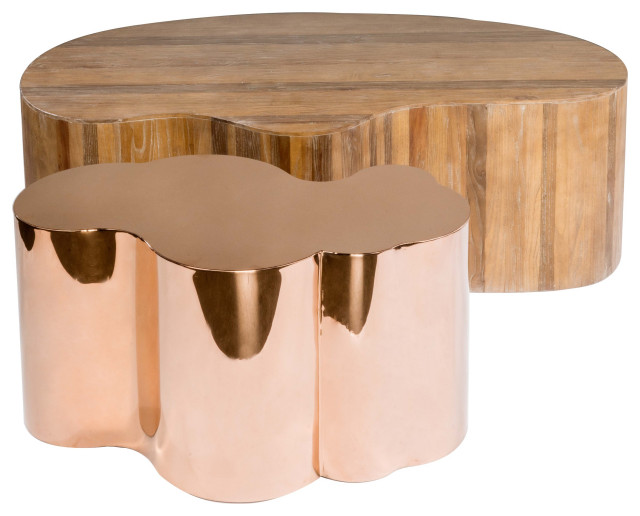 Kate And Portia Grande Coffee Table Set Contemporary Sets By Statements J - Dark Coffee Table Portia Kate And Portia Grande Coffee Table Set Contemporary Sets By Statements J - Dark Coffee Table Portia