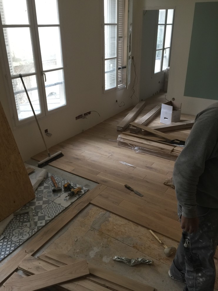 Avant/ Apres Rénovation d'un 30m2 Parisien