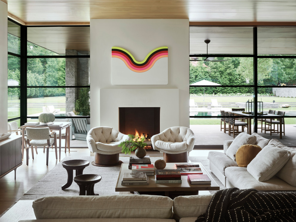Greenway Parks - Family Room - Dallas - by Ryan Street Architects