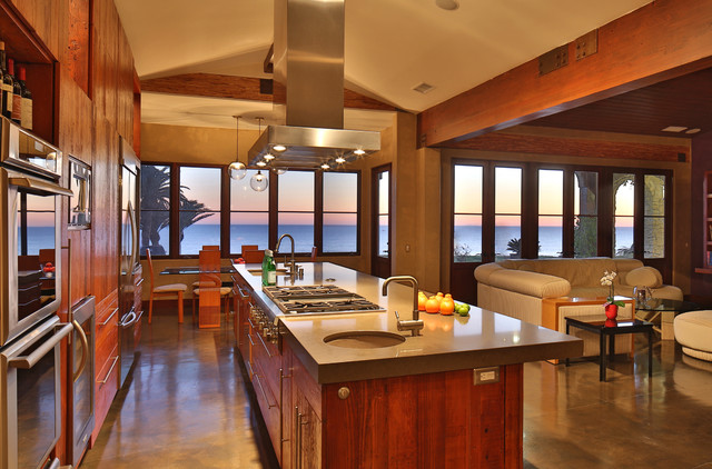 Rustic Contemporary rustik-koek