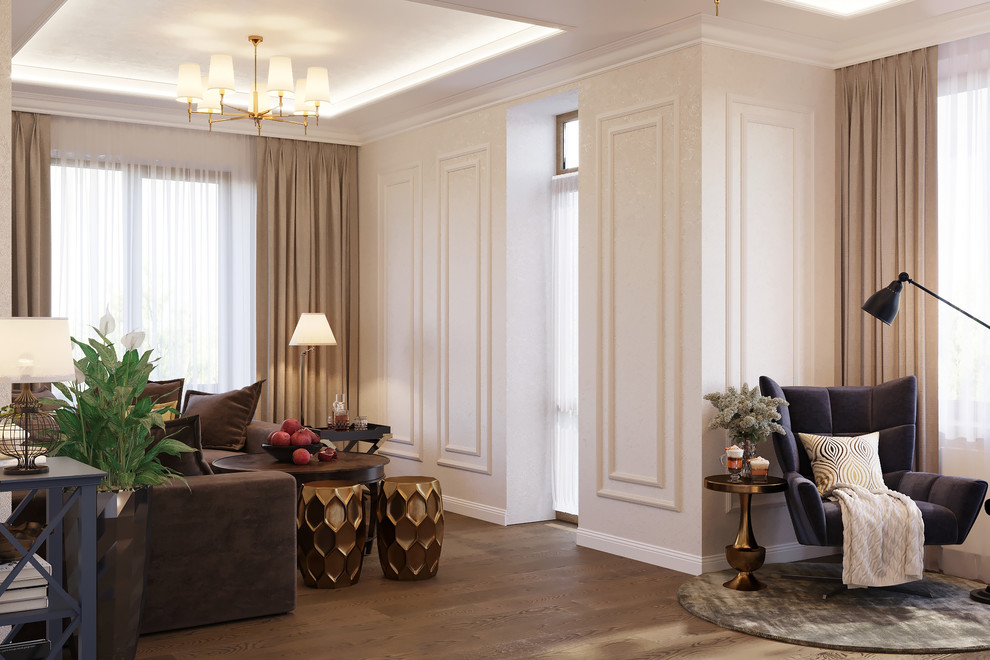 Дизайн-проект 3х комнатной квартиры, г.Калуга, ул.Воронина