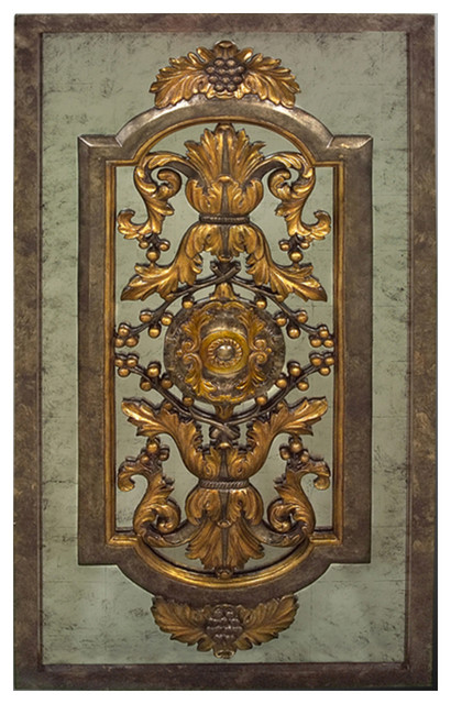 John Richard Eglomise Panel I Gbg 0351a Traditional Wall Decor John Richard Eglomise Panel I Gbg 0351a