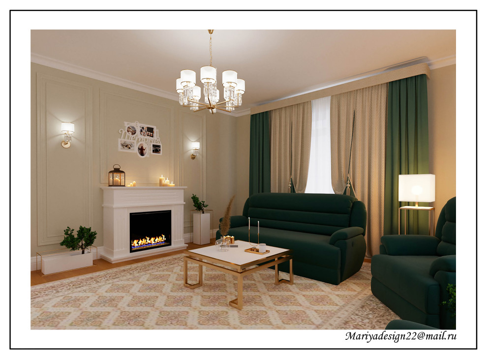 Дизайн гостиной