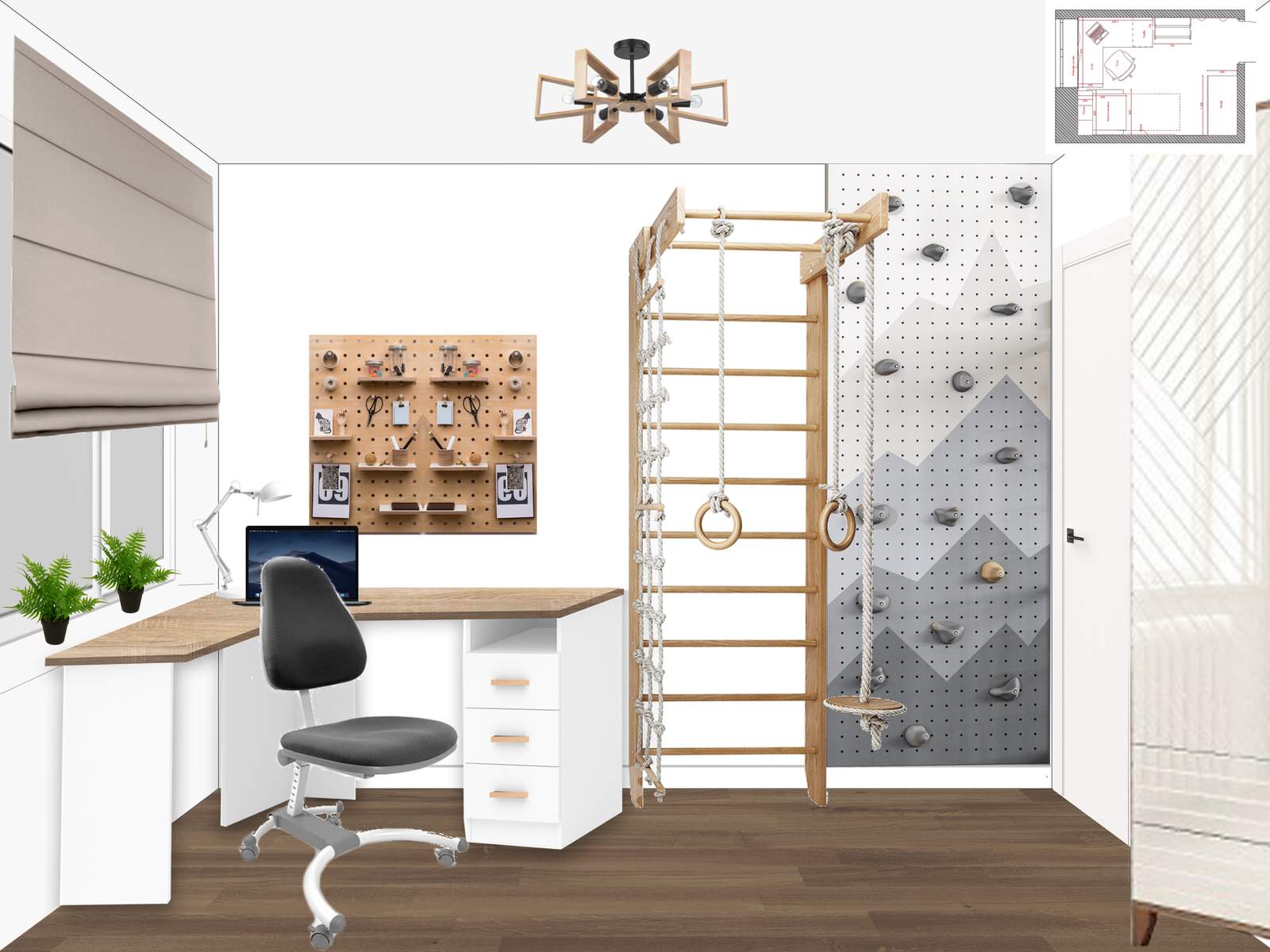 Декор-проект детской