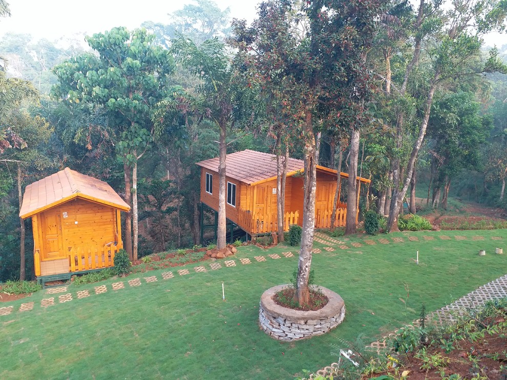 Photo of an Indian garden in Bengaluru.