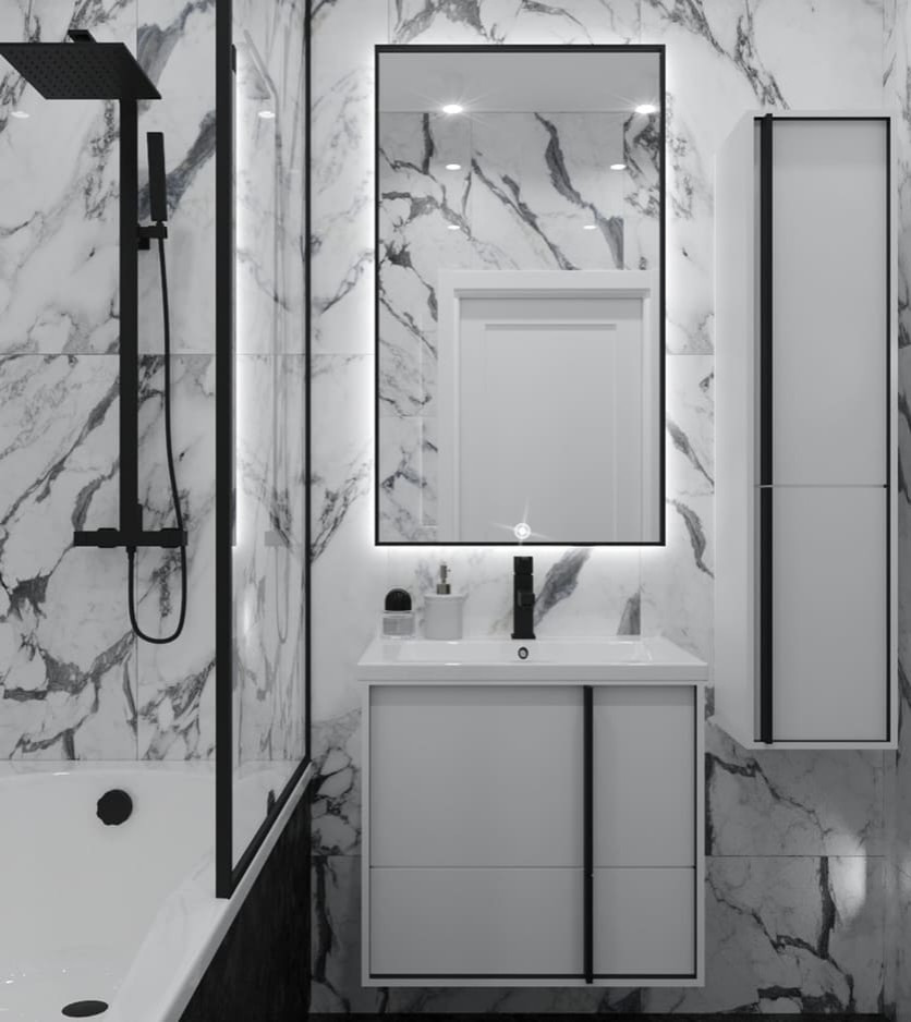 Бульвар Монмартр зимним утром