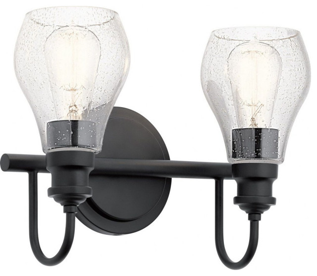 2 Light Vanity Light Approved for Damp Locations - Transitional ...