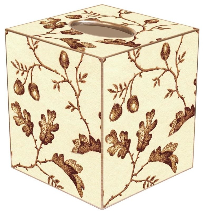 TB1269 - Brown Acorns Tissue Box Cover
