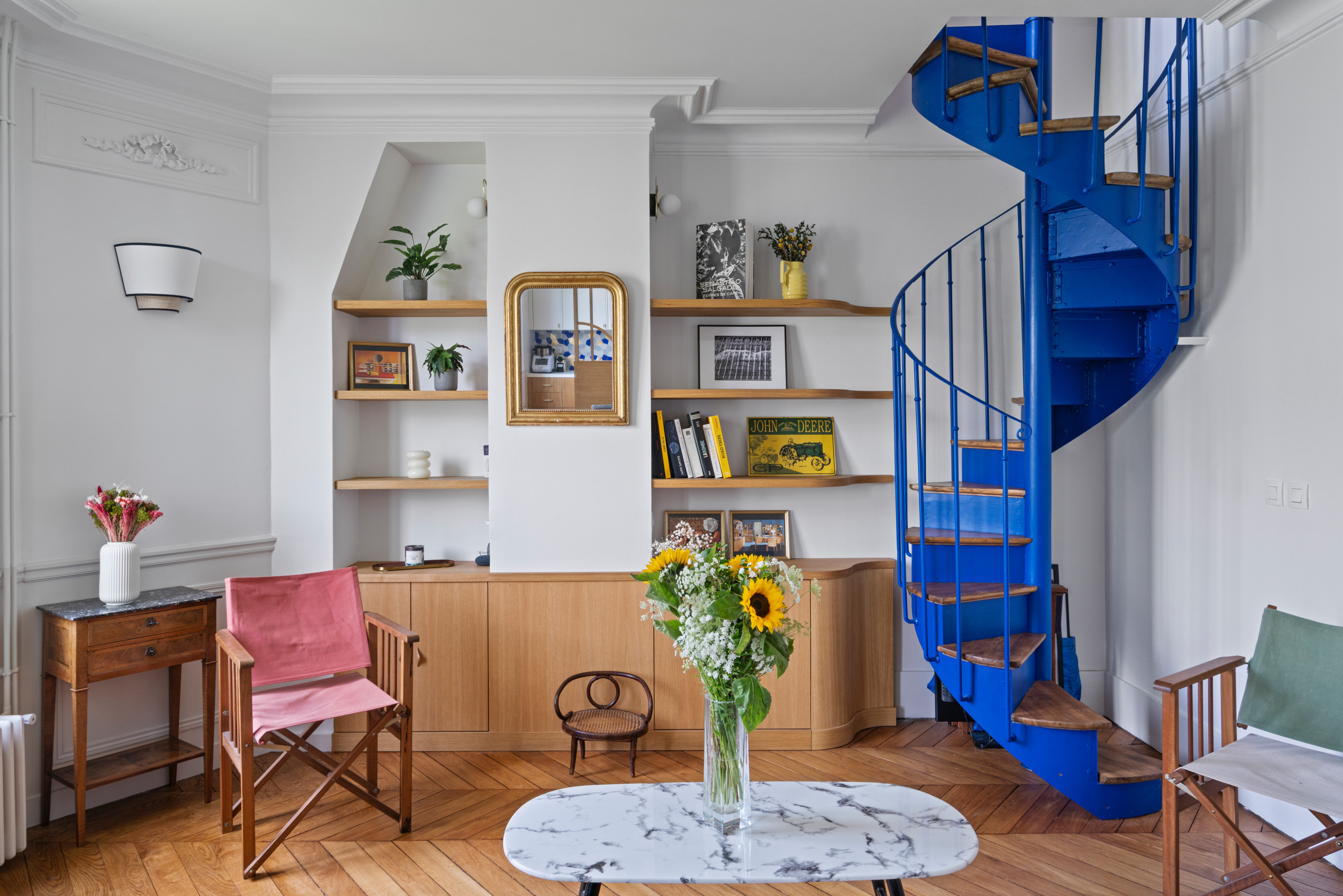 Rénovation d'un Duplex aux Batignolles