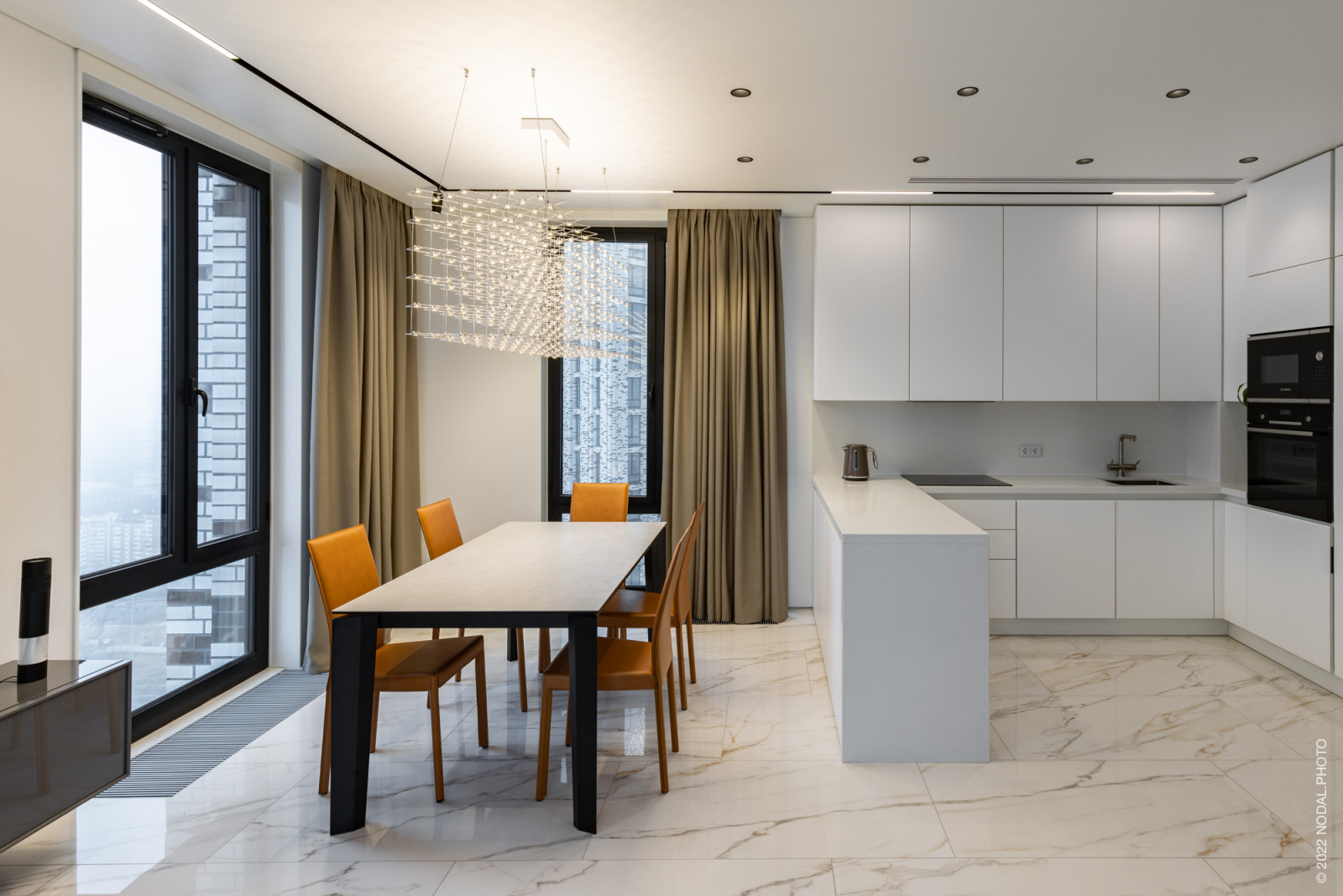 2-bedroom apartment. Hodinskaya 2. Moscow