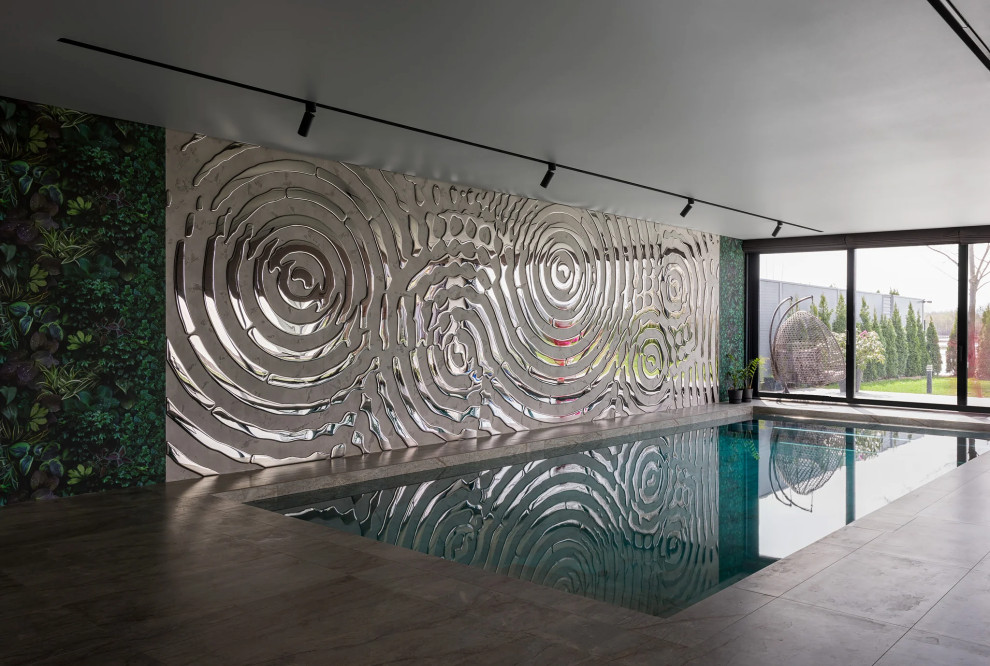 Alternative interference - Pool Area Space - Modern - Pool - Los ...