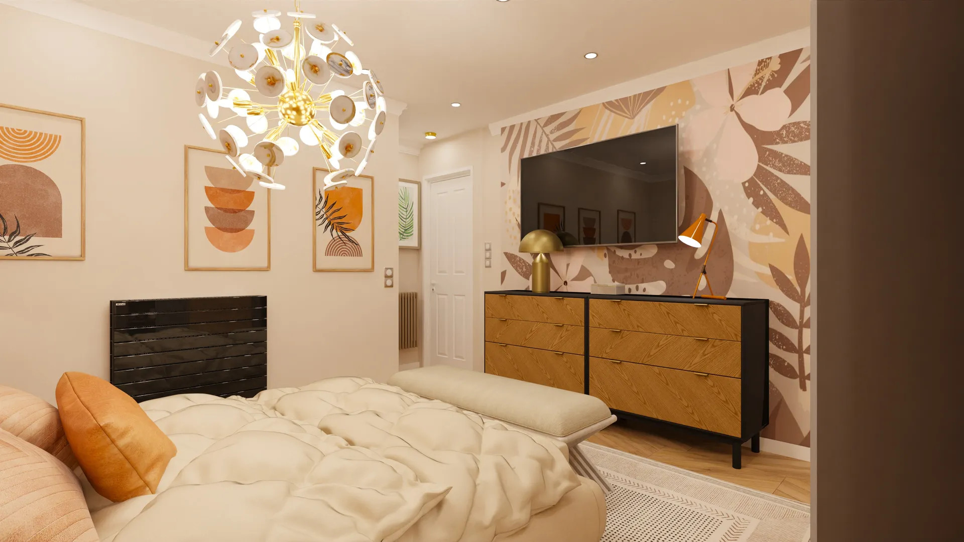 Rénovation complète, réunification de plusieurs appartements d'un petit immeuble