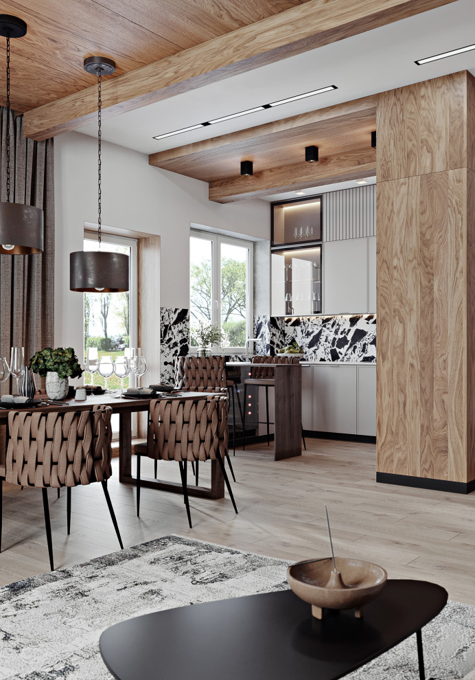 Дизайн интерьера дома в Новофедоровском