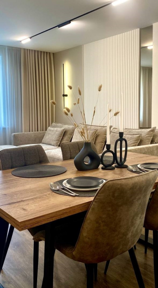 Проект трехкомнатной квартиры в Саратове. Реализация за 6 млн.