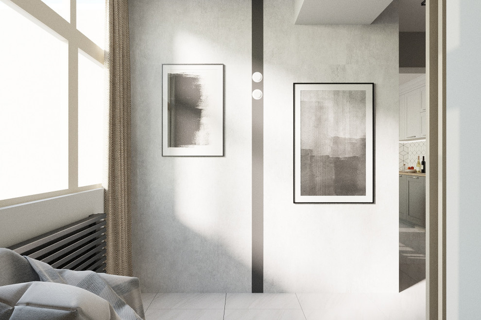 Уютная и светлая квартира с видом на реку для молодой пары