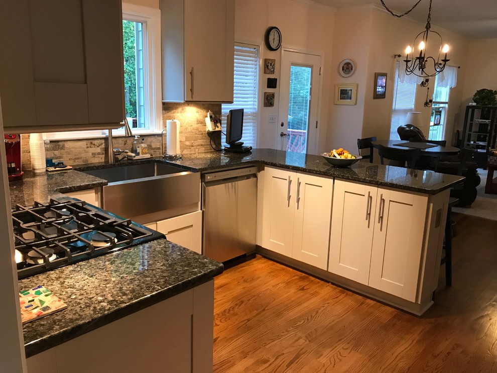 kitchen renovation in roswell, ga - traditional - kitchen