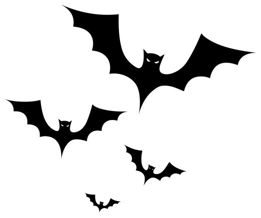 Bats Wall Decal - Contemporary - Wall Decals - by Style and Apply