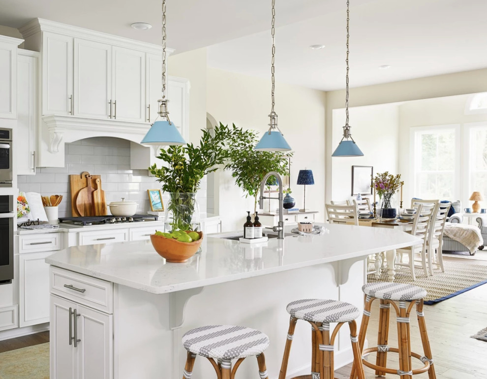Kitchen - coastal kitchen idea in Wilmington