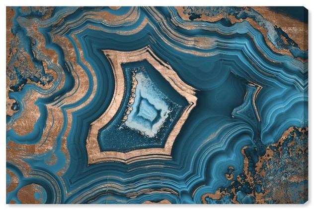 Dreaming About You Geode Canvas Print Contemporary Prints Posters By The Oliver Gal Artist Co Houzz Uk