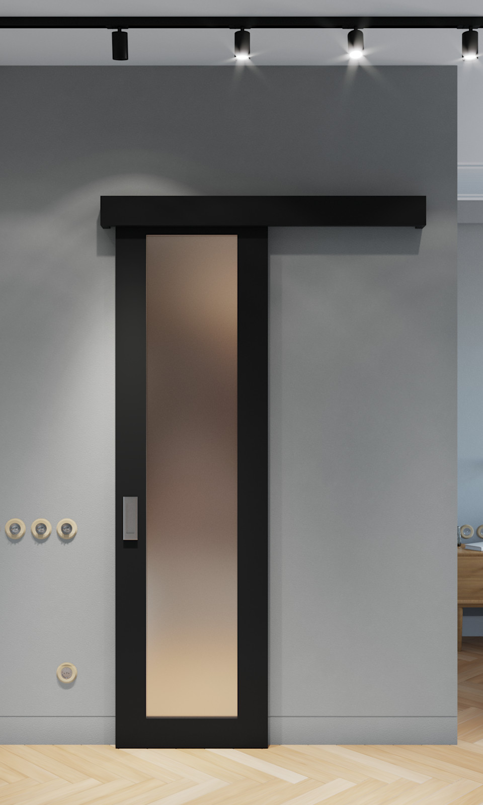 Квартира в сталинке (Спальня)