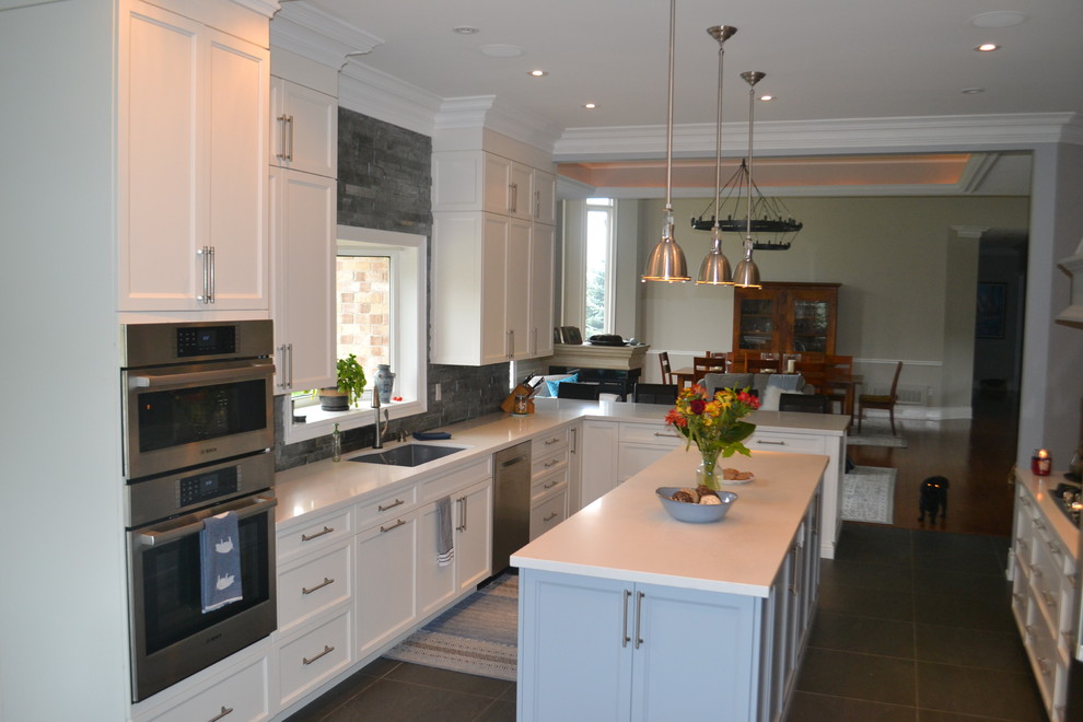 Kitchen - transitional kitchen idea