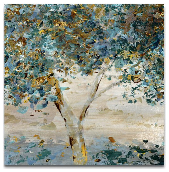 "Hints of Twilight" artwork for master bath wall