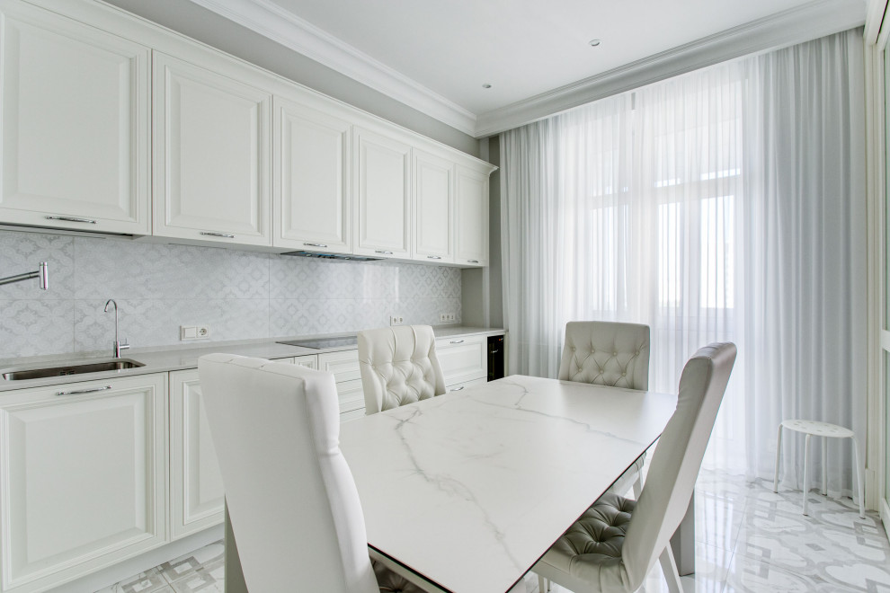 "СОВРЕМЕННАЯ ЕВРОПЕЙСКАЯ КЛАССИКА", ДИЗАЙН-ПРОЕКТ В 3-Х КОМНАТНОЙ КВАРТИРЕ 117 М