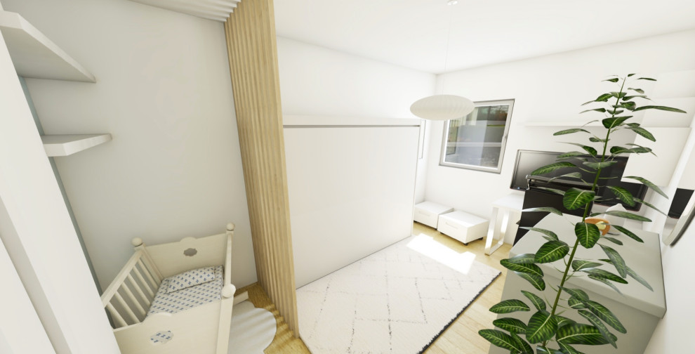 Optimisation de deux chambres - bureaux / Projet en cours