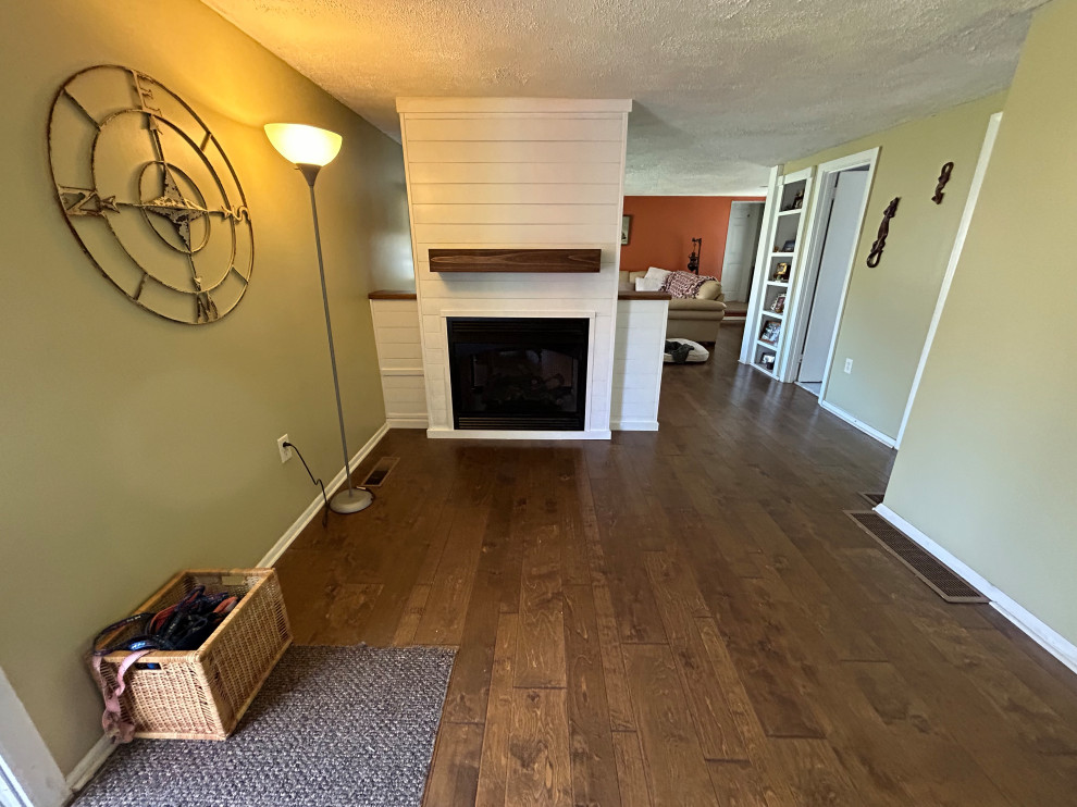 Custom Fireplace Buildout