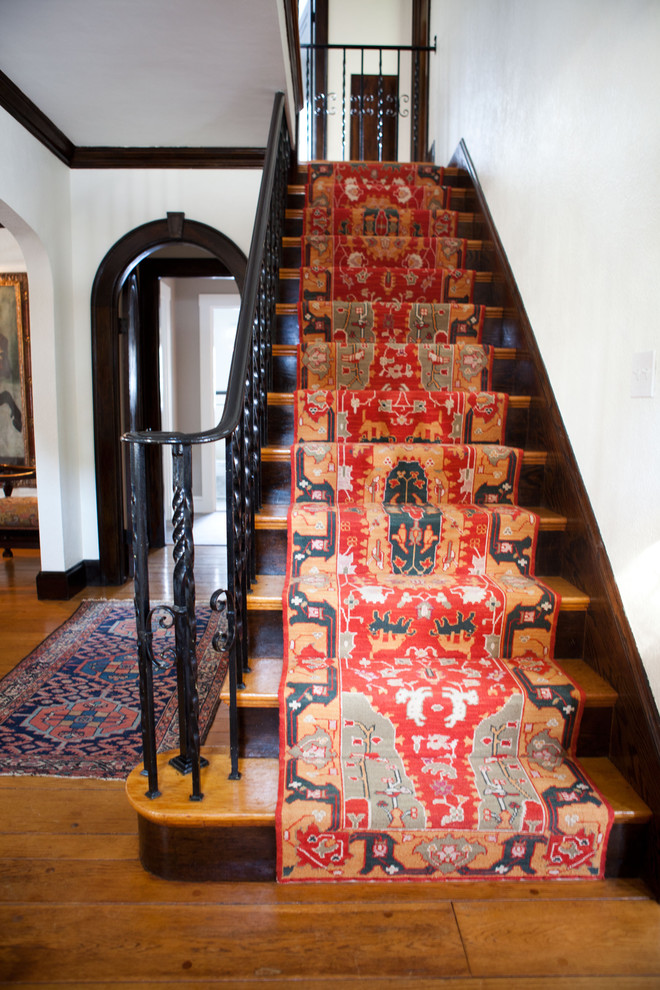 Design ideas for an eclectic staircase in Boston.