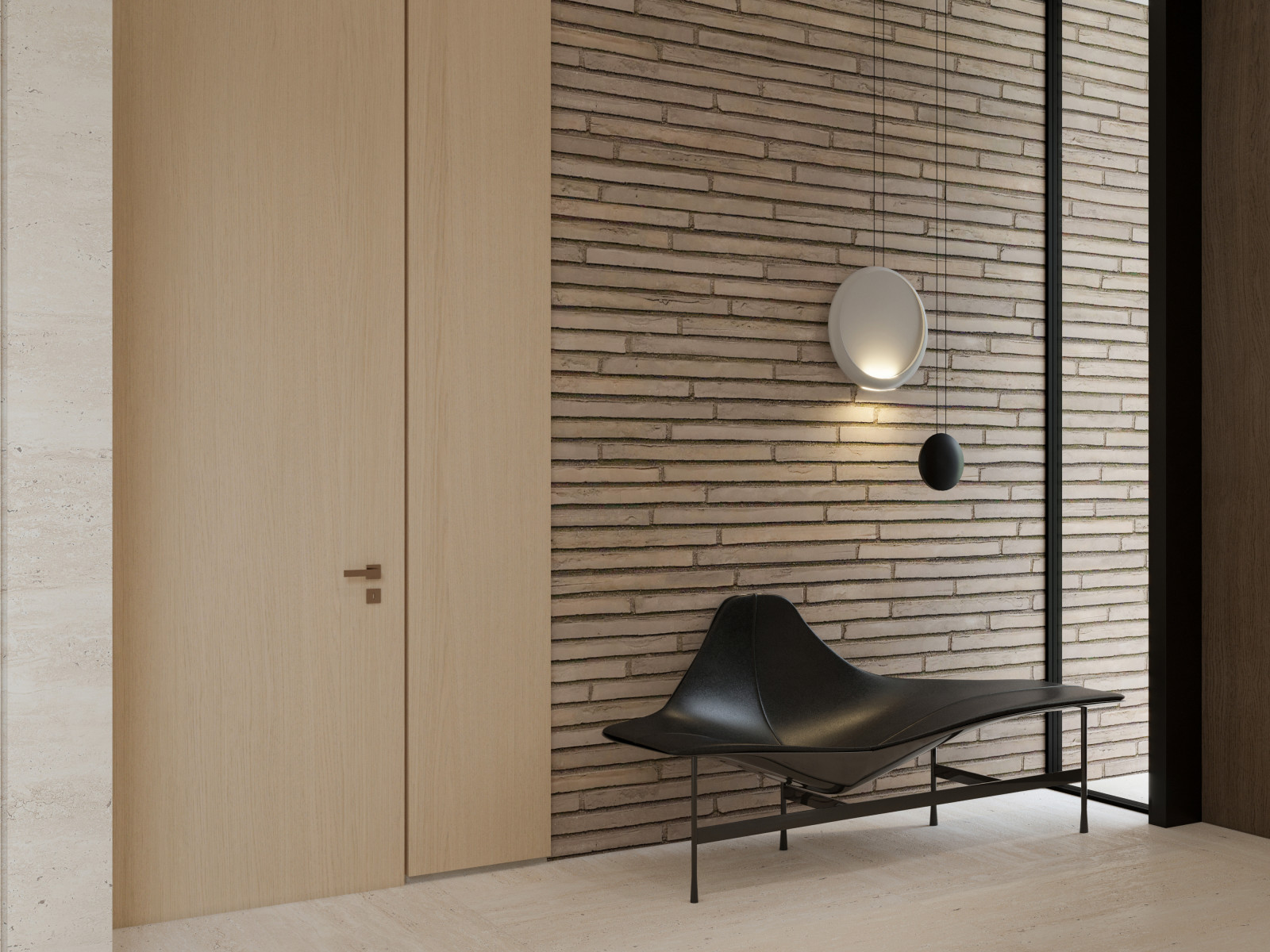 Дом с панорамными окнами.