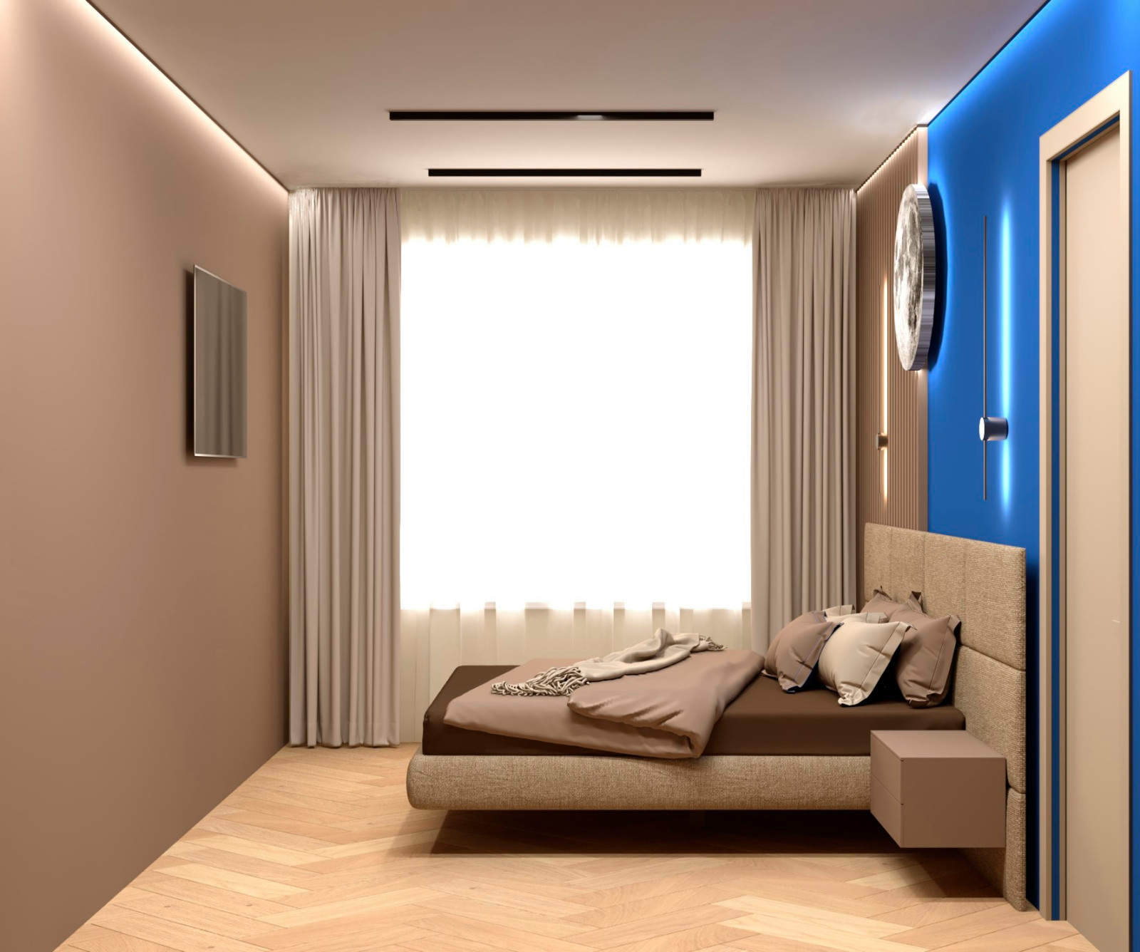 Дизайн проект квартиры в ЖК "Сердце Столицы"